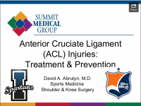 ACL treatment and prevention presentation slideshow title.png