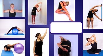 Figure 3. Exercises to stretch the thoracic spine.