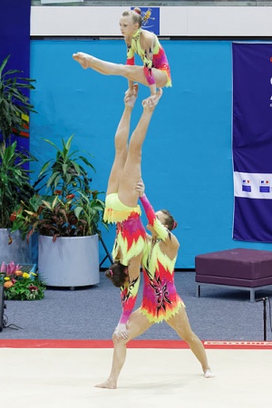 2014 Acrobatic Gymnastics World Championships - Women's group - Finals - Great Britain 03.jpg
