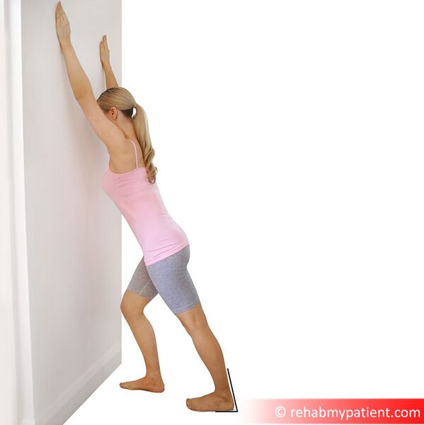File:Gastrocnemius Stretching Against Wall.jpeg
