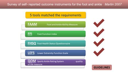 Self reported outcome measures for the foot and ankle Martin 2007.jpg